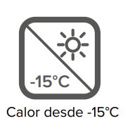 Además, puede trabajar en calefacción con temperaturas exteriores de hasta -15 ºC, ofreciendo una solución práctica para uso durante el invierno y épocas de entretiempo.